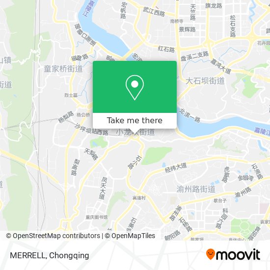 MERRELL map