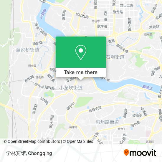 学林宾馆 map