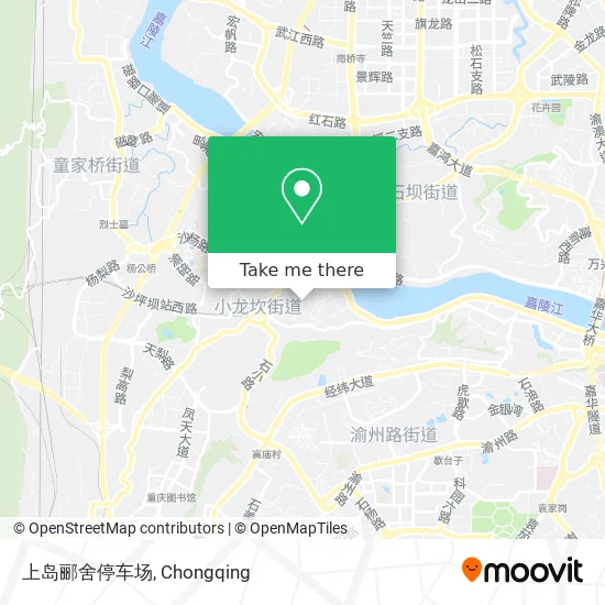 上岛郦舍停车场 map