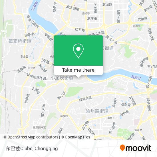 尔巴兹Clubs map