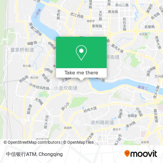 中信银行ATM map