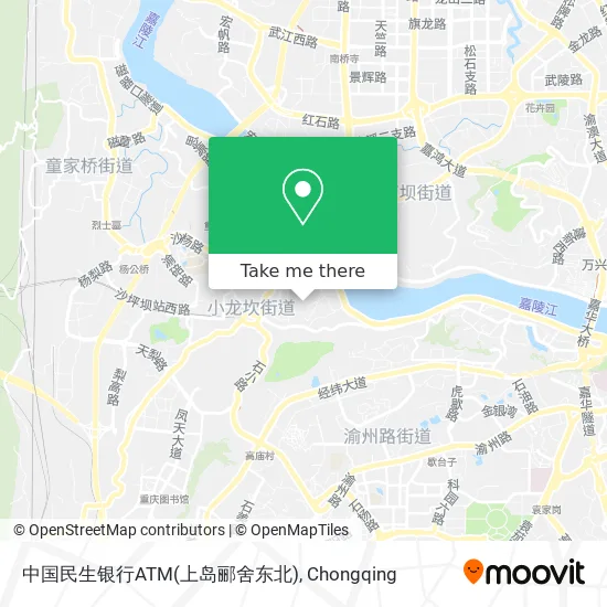 中国民生银行ATM(上岛郦舍东北) map