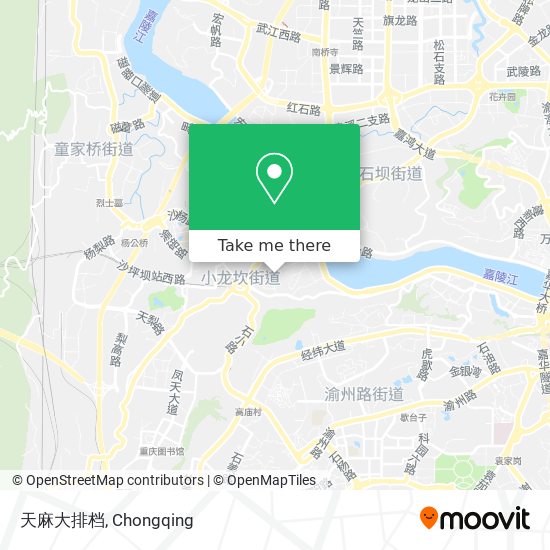 天麻大排档 map