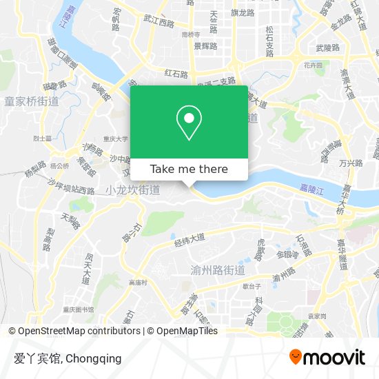 爱丫宾馆 map