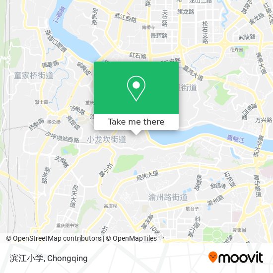 滨江小学 map