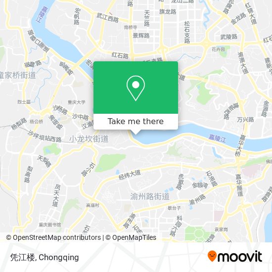 凭江楼 map