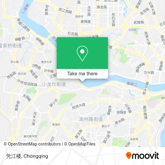 凭江楼 map