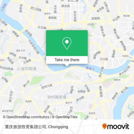 重庆旅游投资集团公司 map