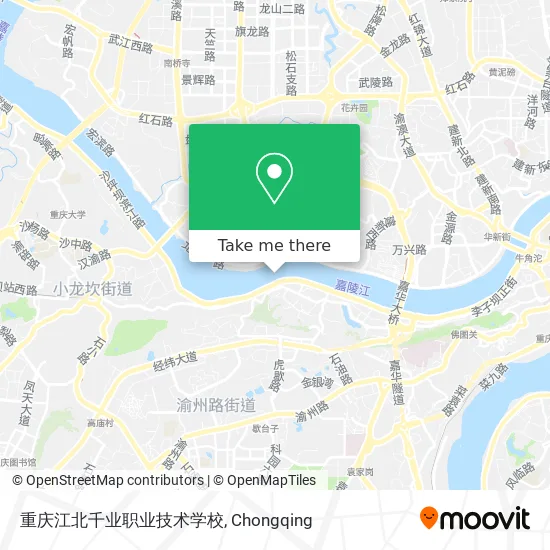 重庆江北千业职业技术学校 map