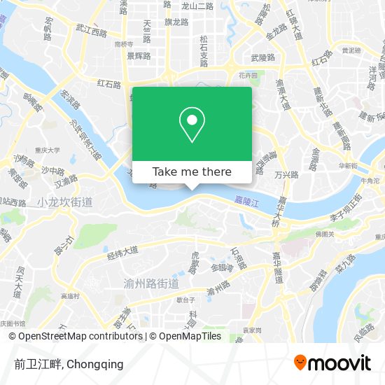 前卫江畔 map