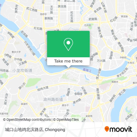 城口山地鸡北滨路店 map