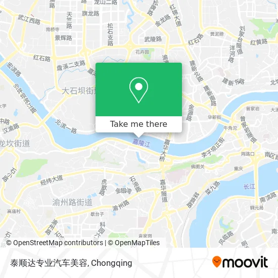 泰顺达专业汽车美容 map
