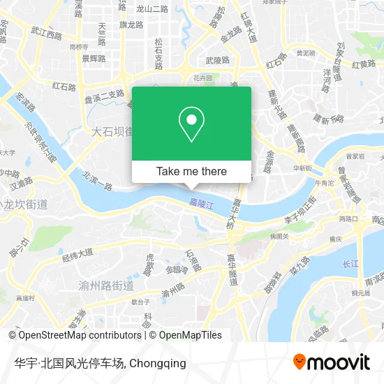 华宇·北国风光停车场 map