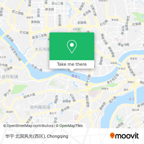 华宇·北国风光(西区) map