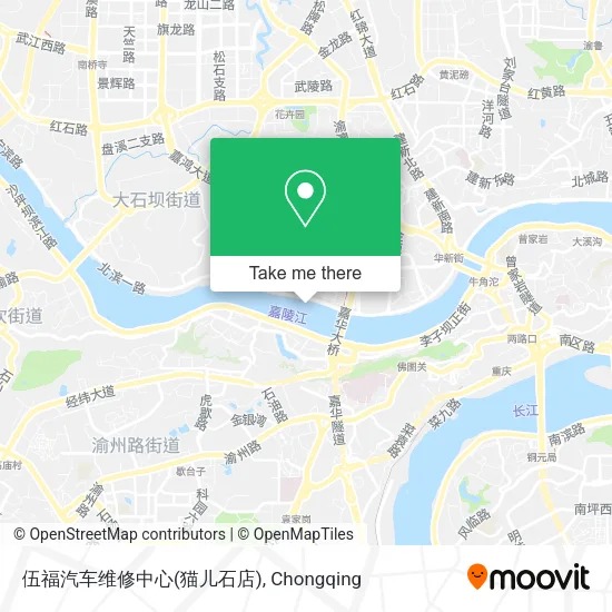 伍福汽车维修中心(猫儿石店) map