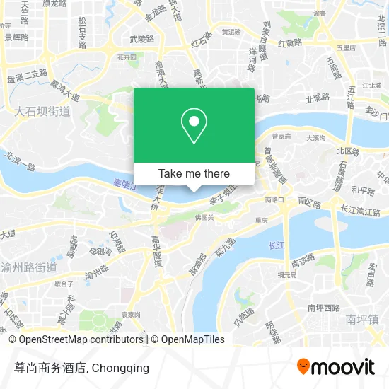 尊尚商务酒店 map