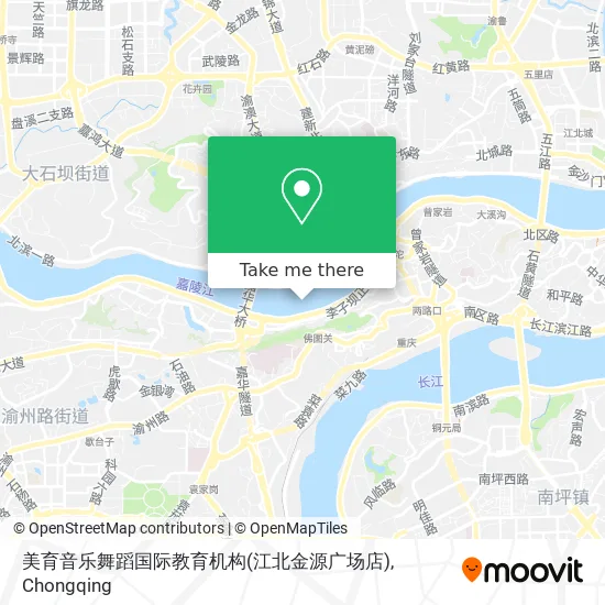 美育音乐舞蹈国际教育机构(江北金源广场店) map