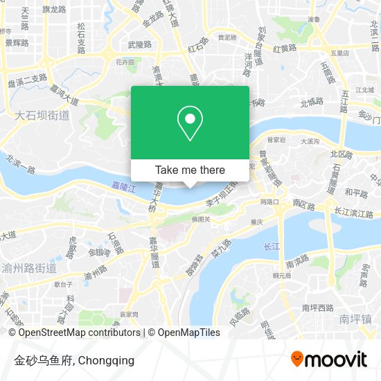 金砂乌鱼府 map