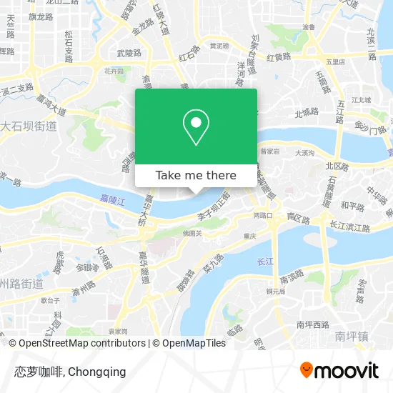 恋萝咖啡 map