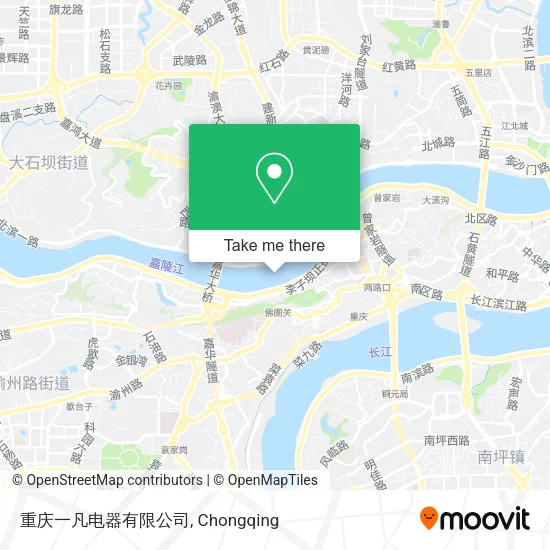 重庆一凡电器有限公司 map