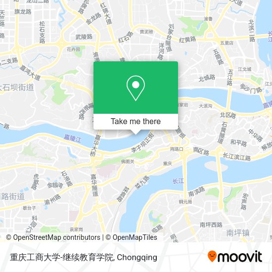 重庆工商大学-继续教育学院 map