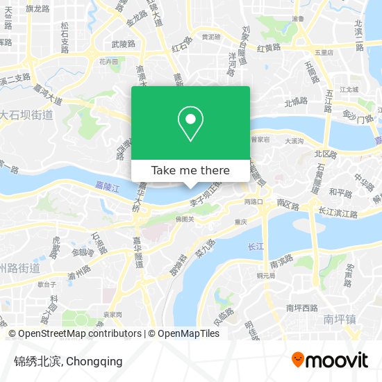 锦绣北滨 map