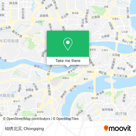 锦绣北滨 map
