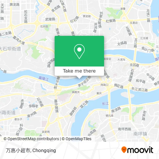 万惠小超市 map