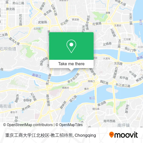 重庆工商大学江北校区-教工招待所 map
