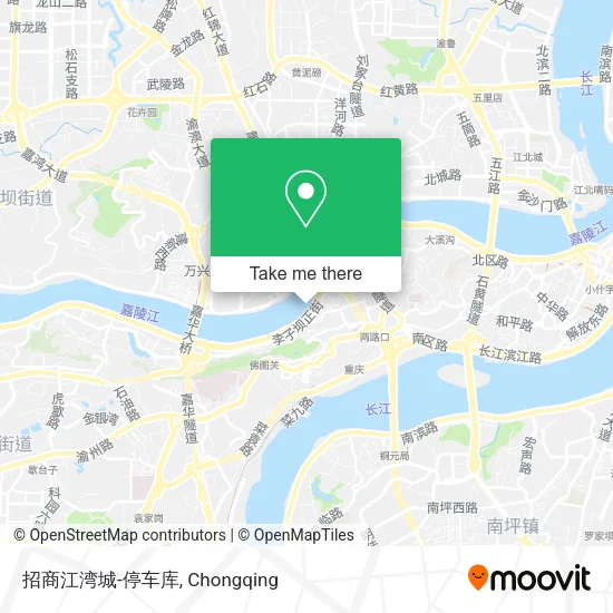 招商江湾城-停车库 map