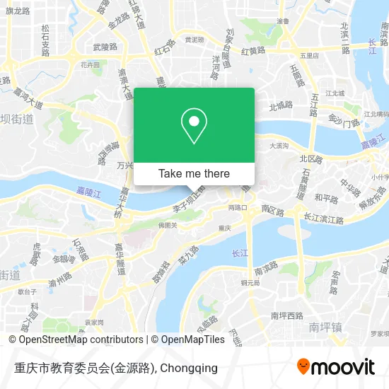 重庆市教育委员会(金源路) map