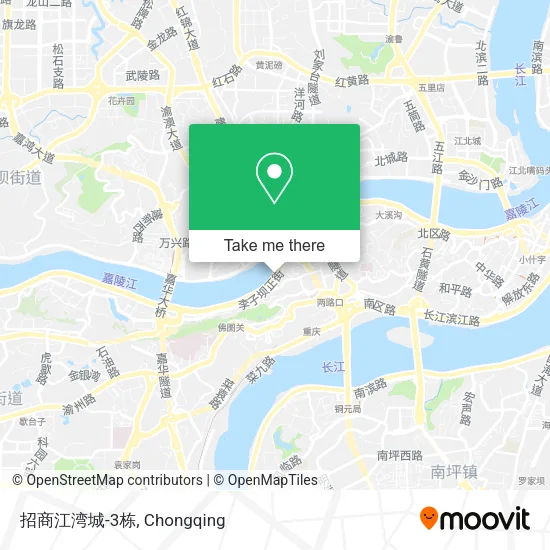 招商江湾城-3栋 map