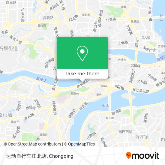 运动自行车江北店 map