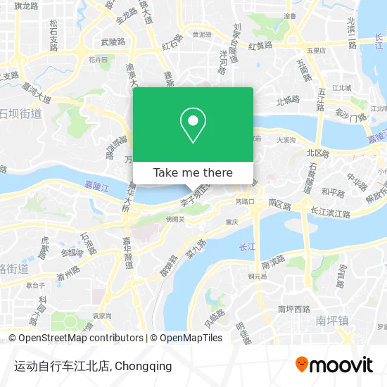 运动自行车江北店 map