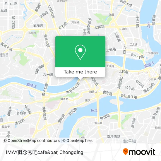 IMAY概念秀吧cafe&bar map