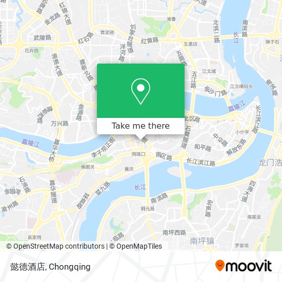 懿德酒店 map