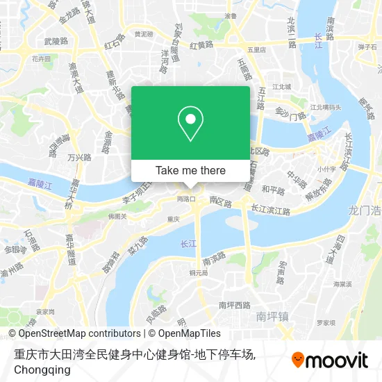 重庆市大田湾全民健身中心健身馆-地下停车场 map