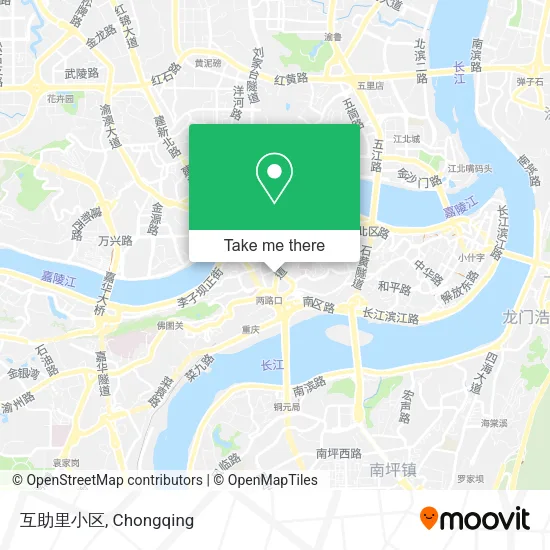 互助里小区 map