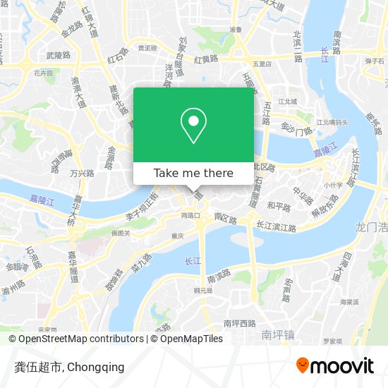 龚伍超市 map