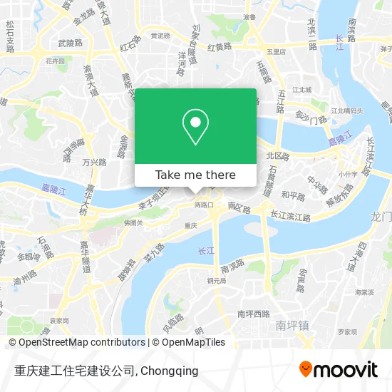 重庆建工住宅建设公司 map