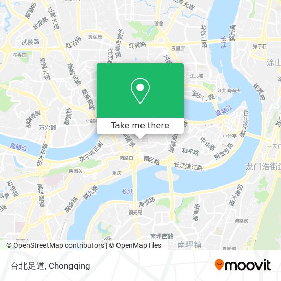 台北足道 map