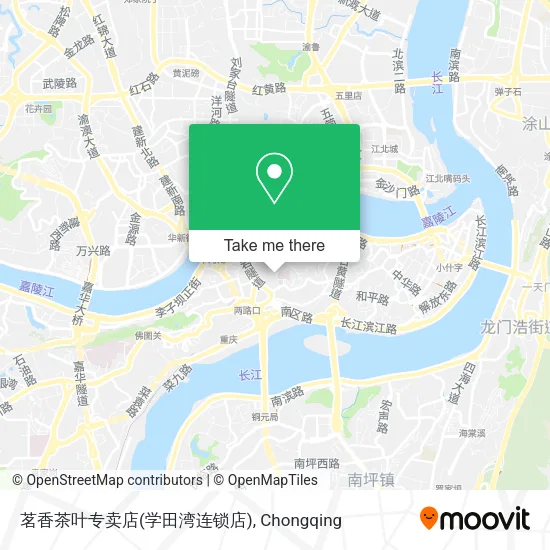 茗香茶叶专卖店(学田湾连锁店) map