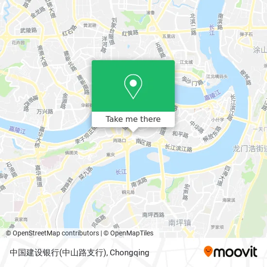 中国建设银行(中山路支行) map