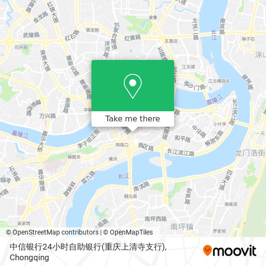 中信银行24小时自助银行(重庆上清寺支行) map