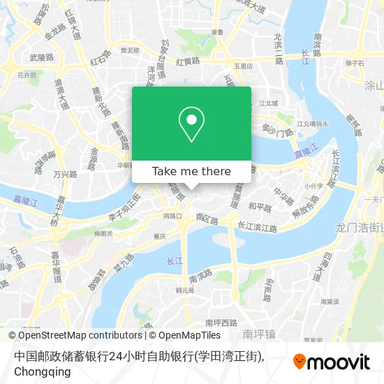 中国邮政储蓄银行24小时自助银行(学田湾正街) map