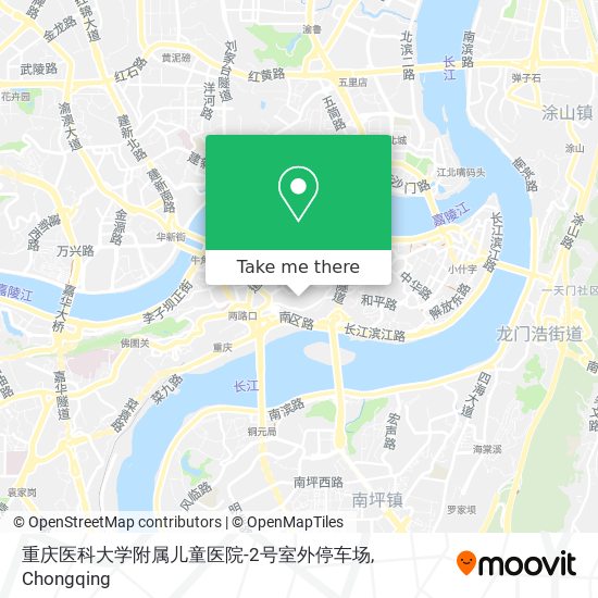 重庆医科大学附属儿童医院-2号室外停车场 map