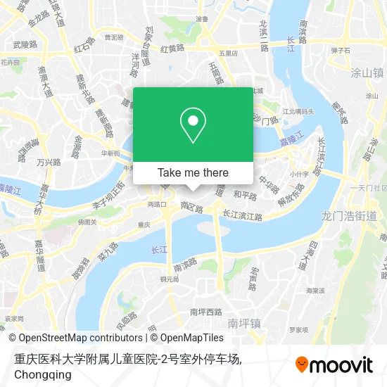 重庆医科大学附属儿童医院-2号室外停车场 map