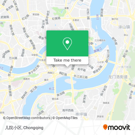 儿院小区 map
