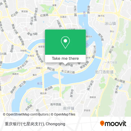 重庆银行(七星岗支行) map