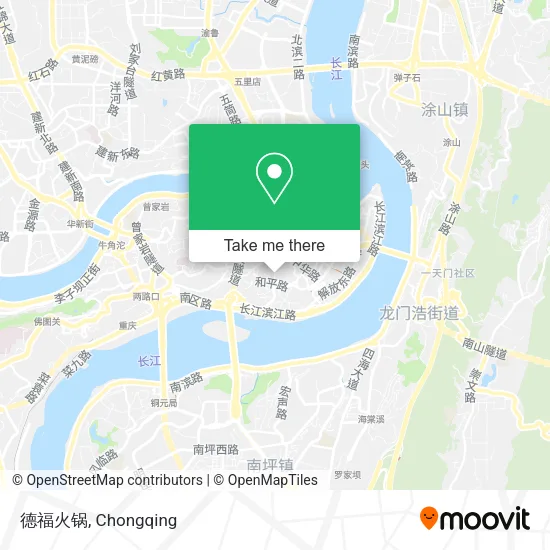 德福火锅 map